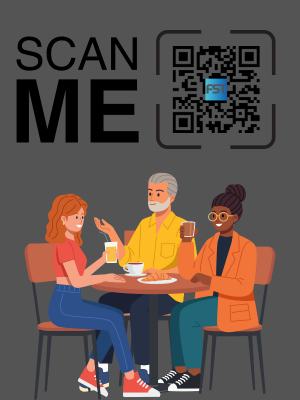 QR code for restaurant and cafe