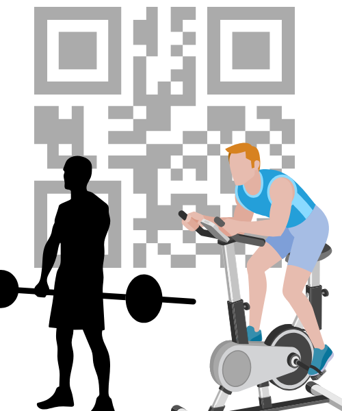 QR Codes for Gyms and Fitness